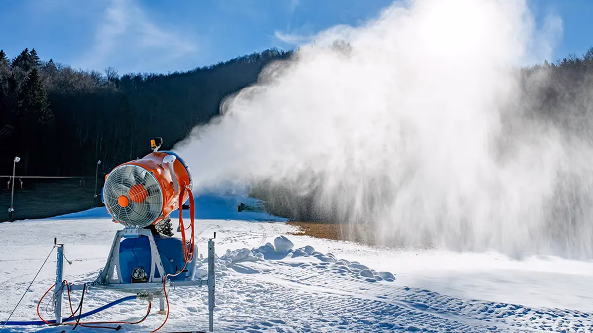 85% da neve das Olimpíadas de Inverno é artificial