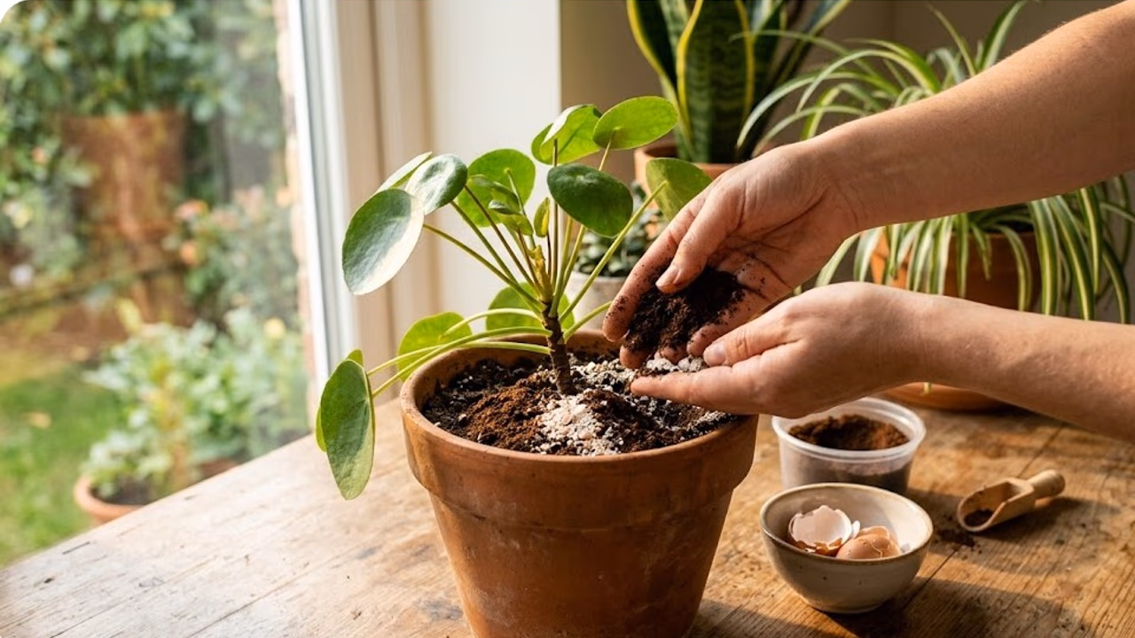 Oásis em casa: como fazer um adubo natural poderoso usando cascas de ovos e borra de café